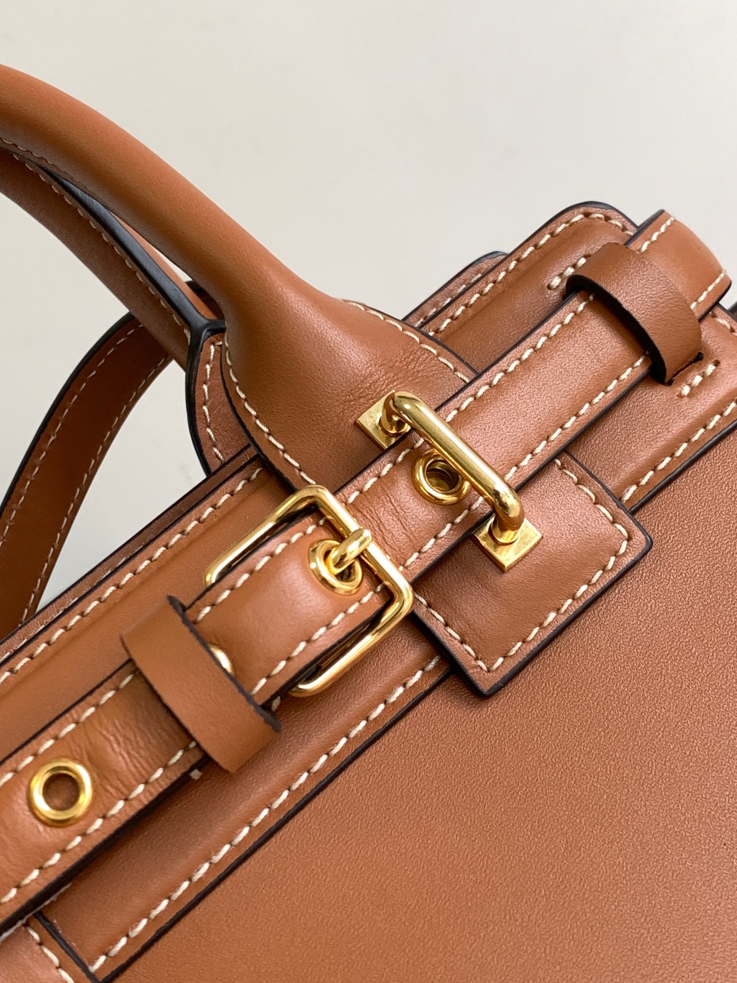 Ce**e teen Ce**e conti bag in natural calfskin