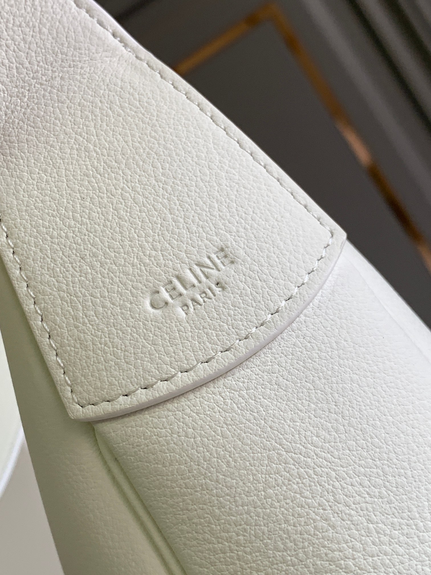 ce**e heloise bag in S*pple calfskin moon