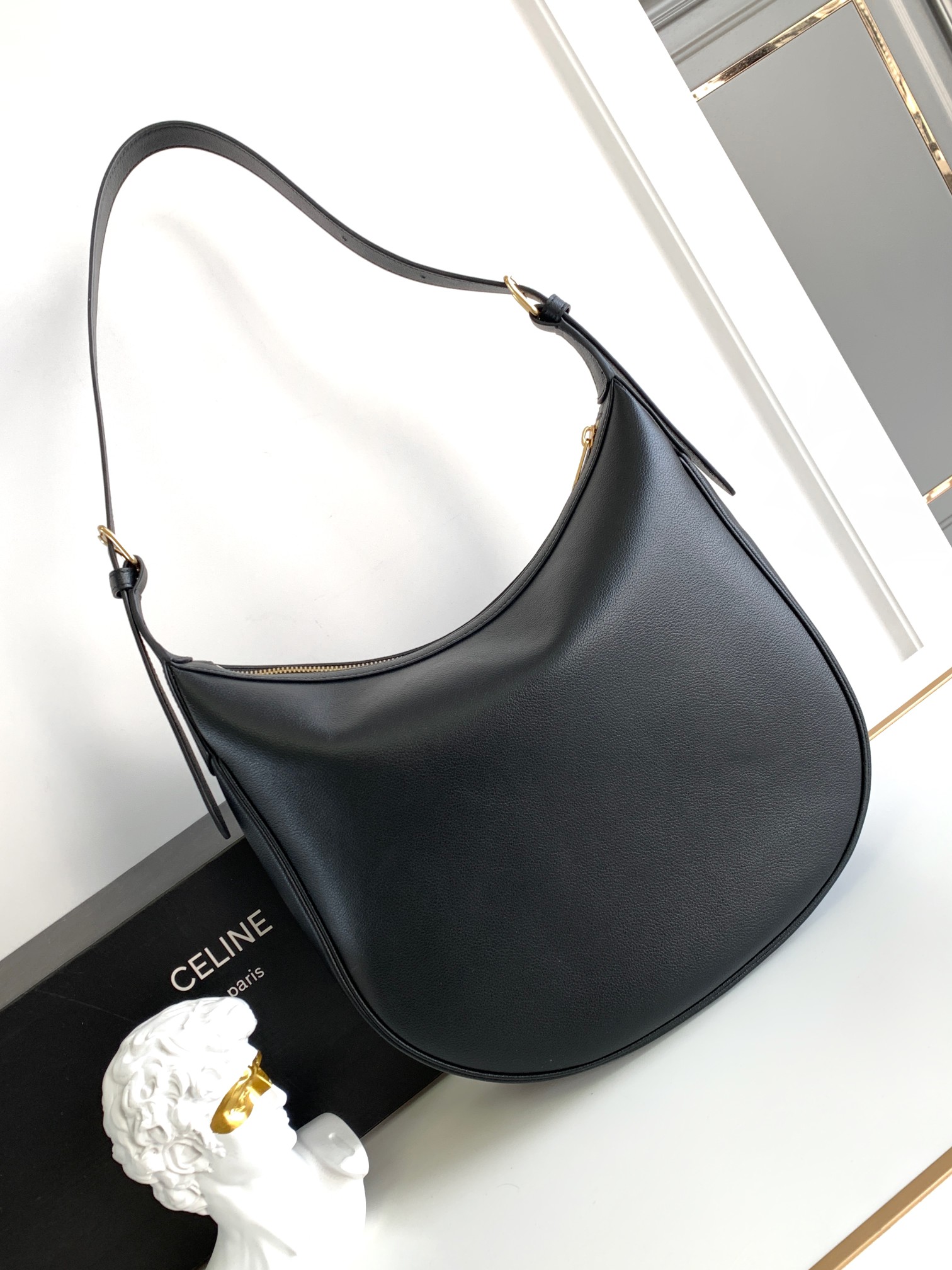 ce**e heloise bag in S*pple calfskin moon
