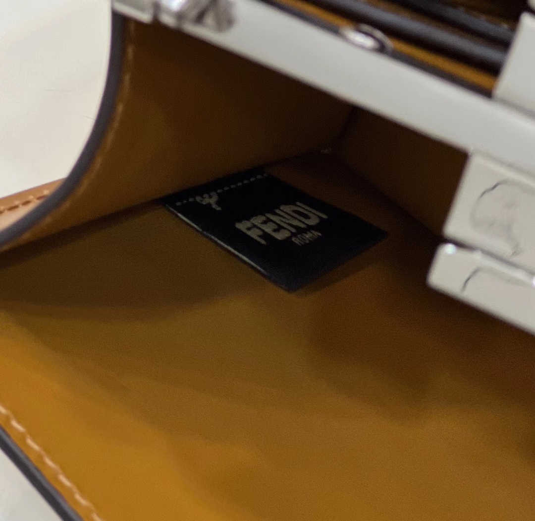 F**di peekaboo cut petite bag