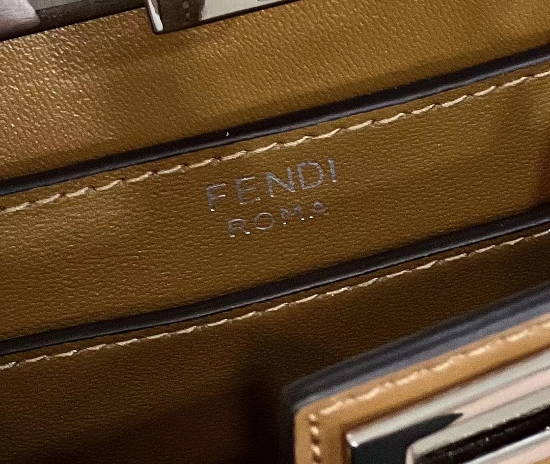 F**di peekaboo cut petite bag
