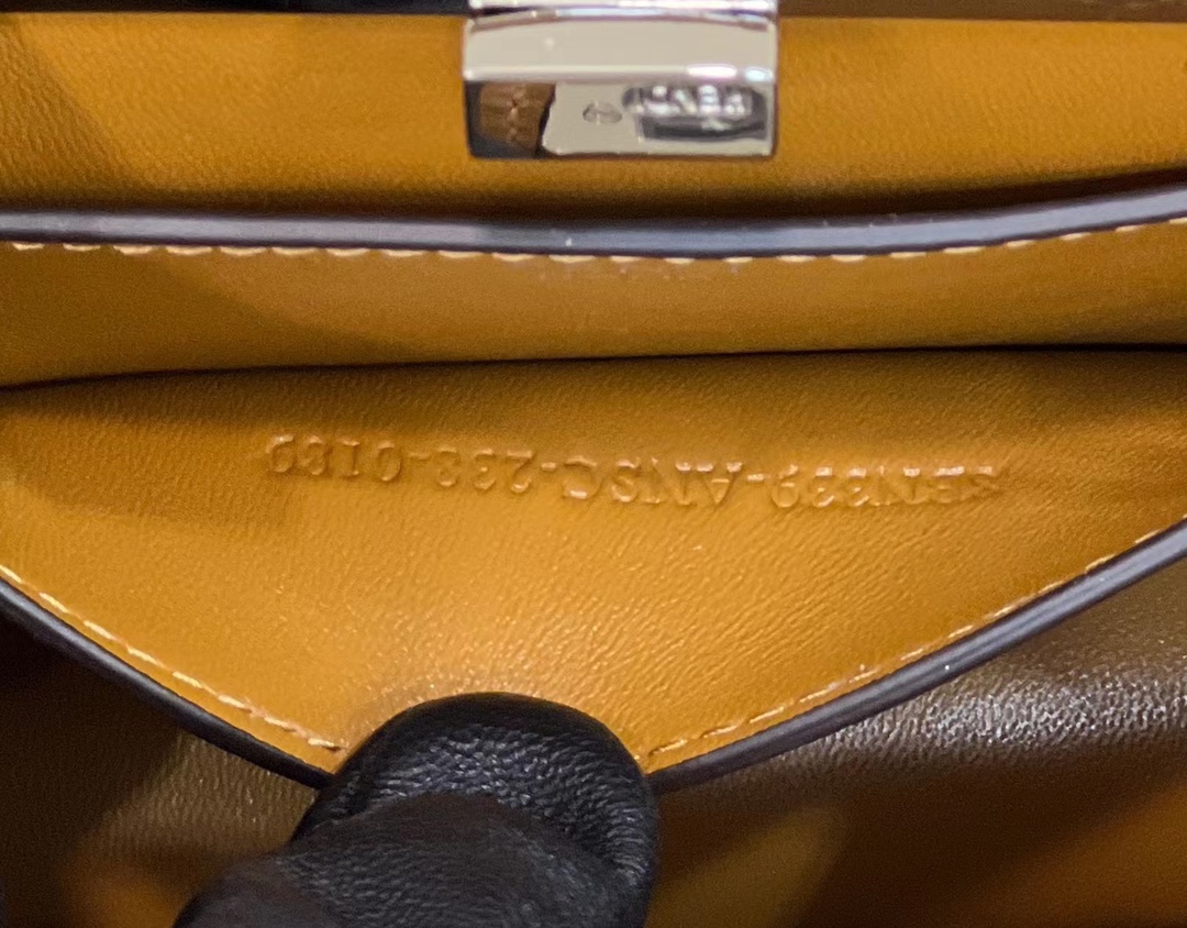 F**di peekaboo cut petite bag