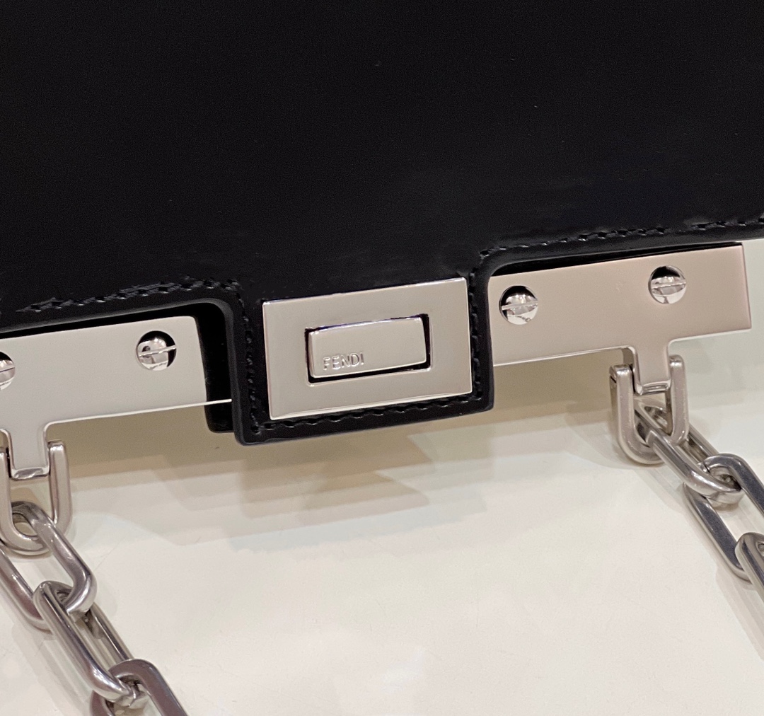 F**di peekaboo cut petite bag