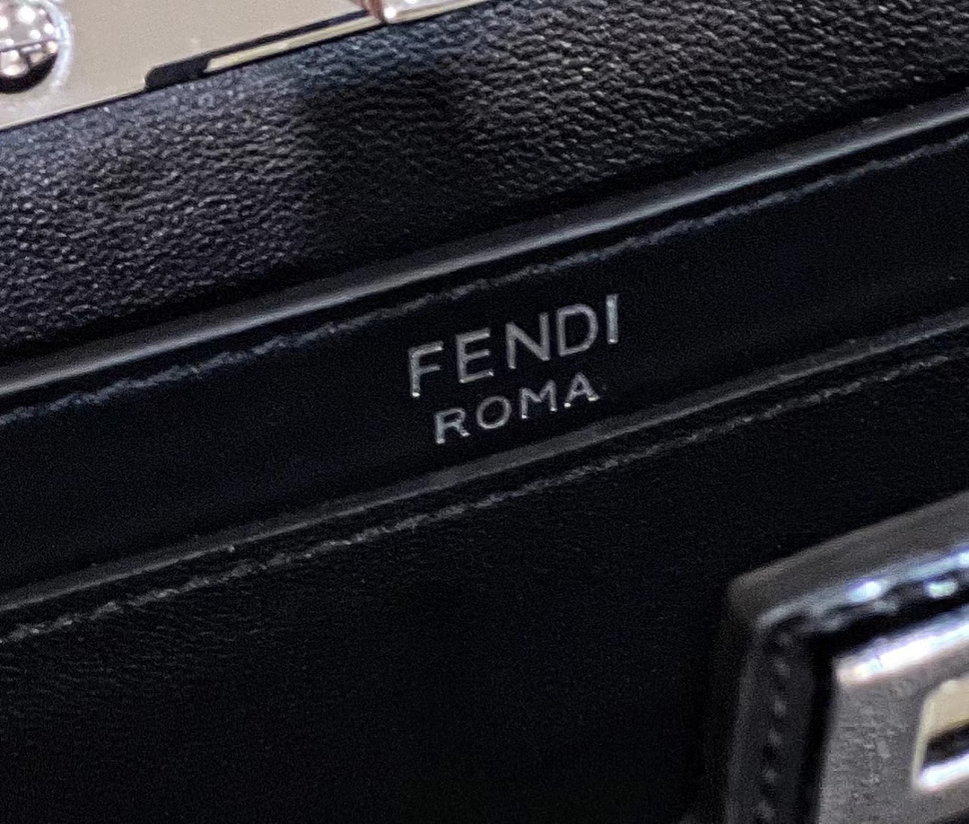 F**di peekaboo cut petite bag