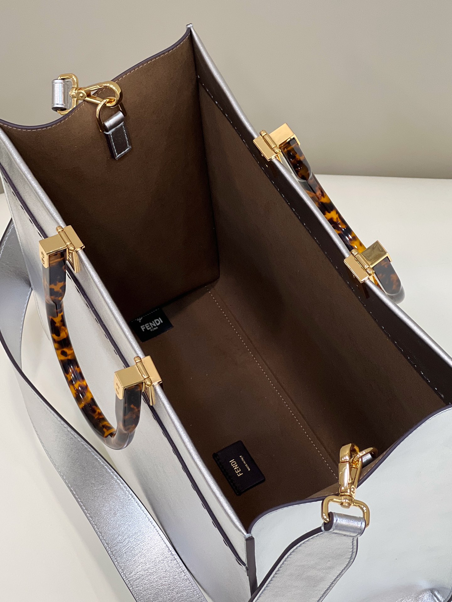 F**di shopping bag tote