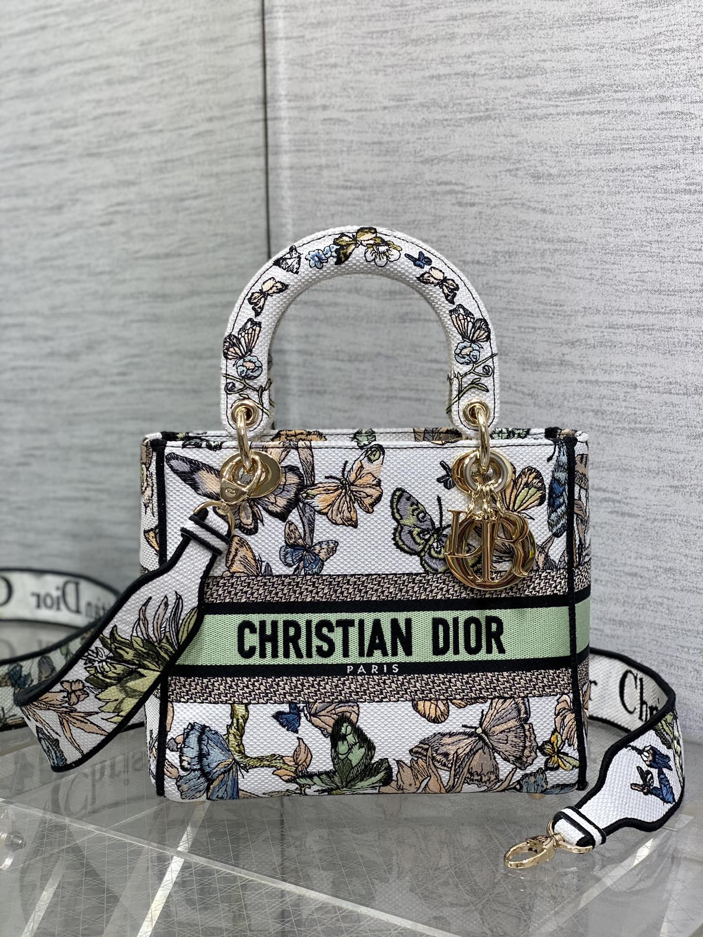 D*or medium lady d-lite bag