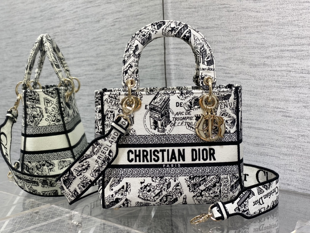 D*or medium lady d-lite bag