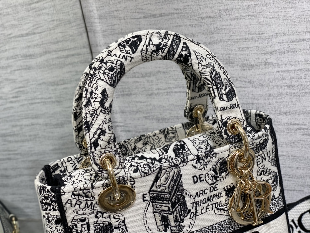 D*or medium lady d-lite bag