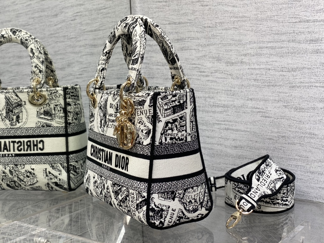 D*or medium lady d-lite bag