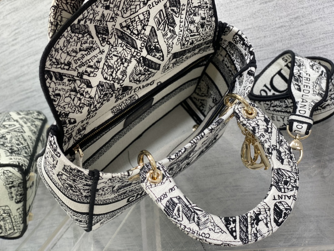D*or medium lady d-lite bag