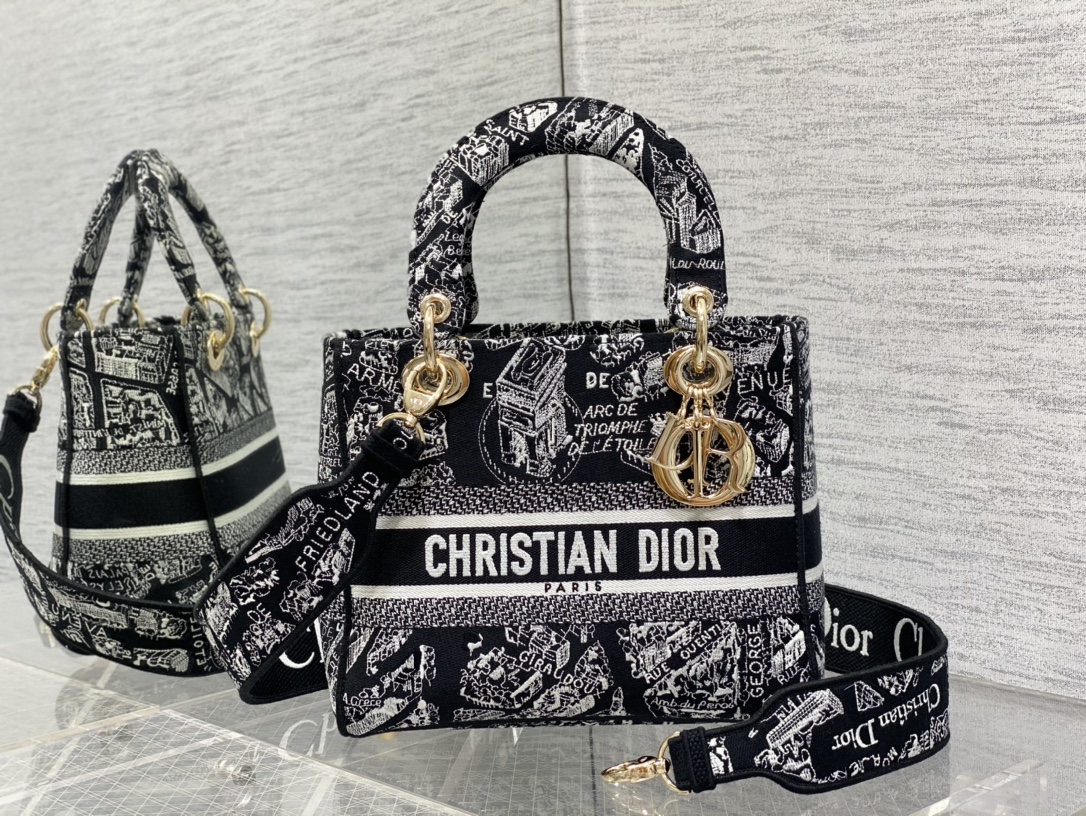 D*or medium lady d-lite bag