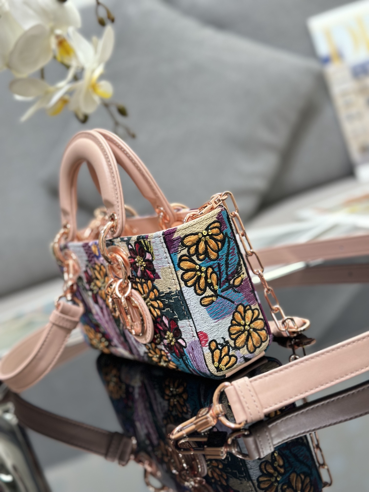 D*or lady d-joy small bag