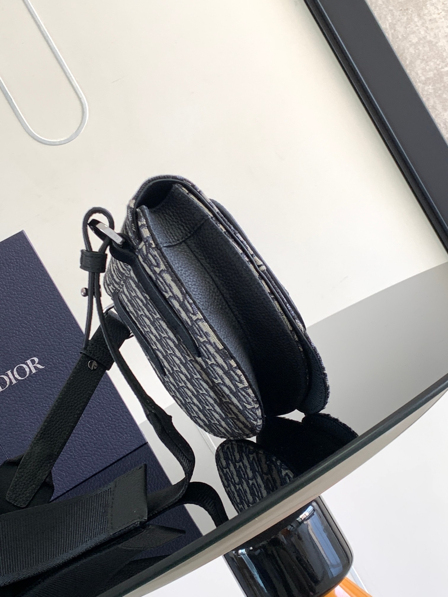 D*or saddle messenger bag
