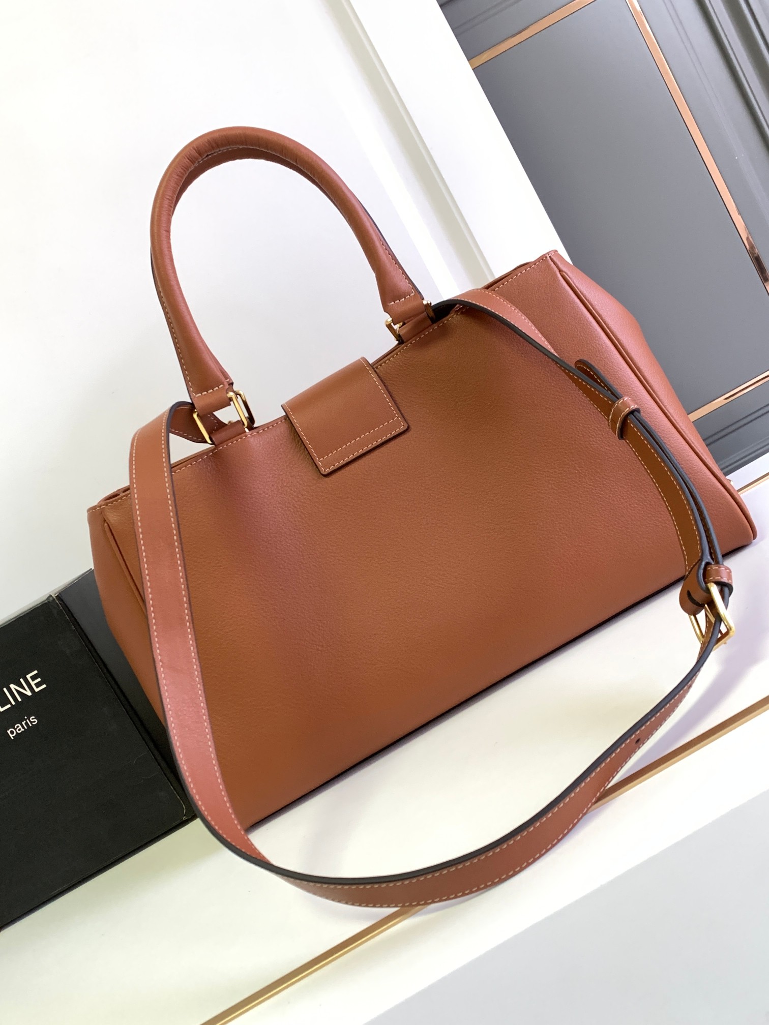 ce**e medium appoline bag in S*pple calfskin
