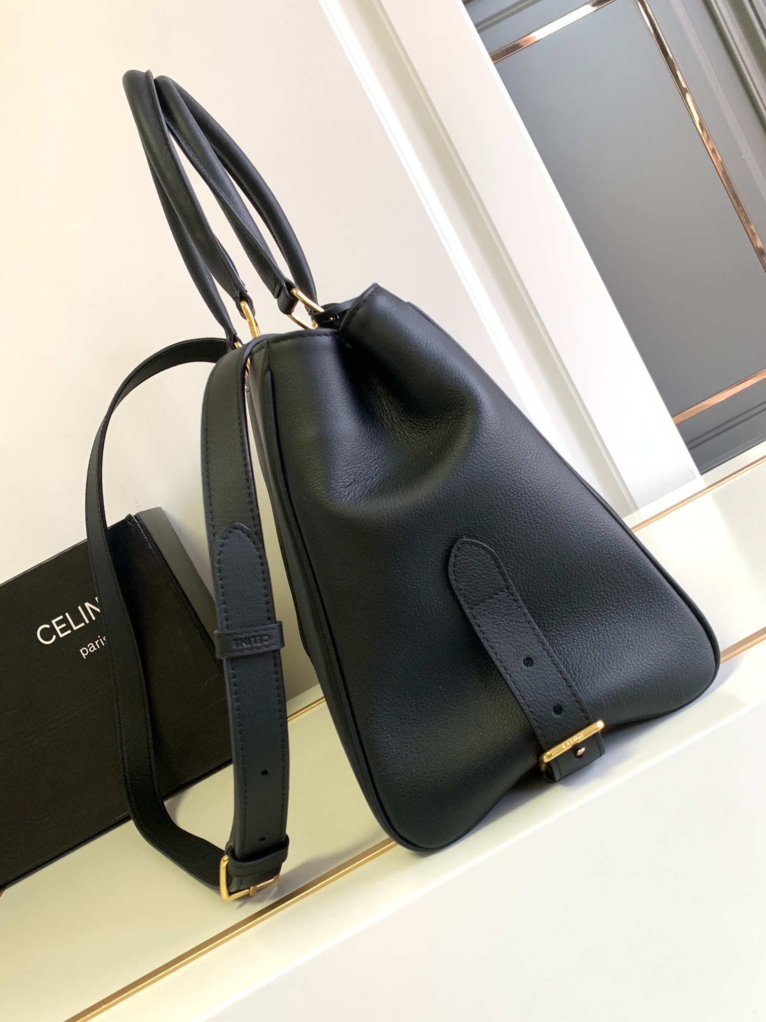 ce**e medium appoline bag in S*pple calfskin