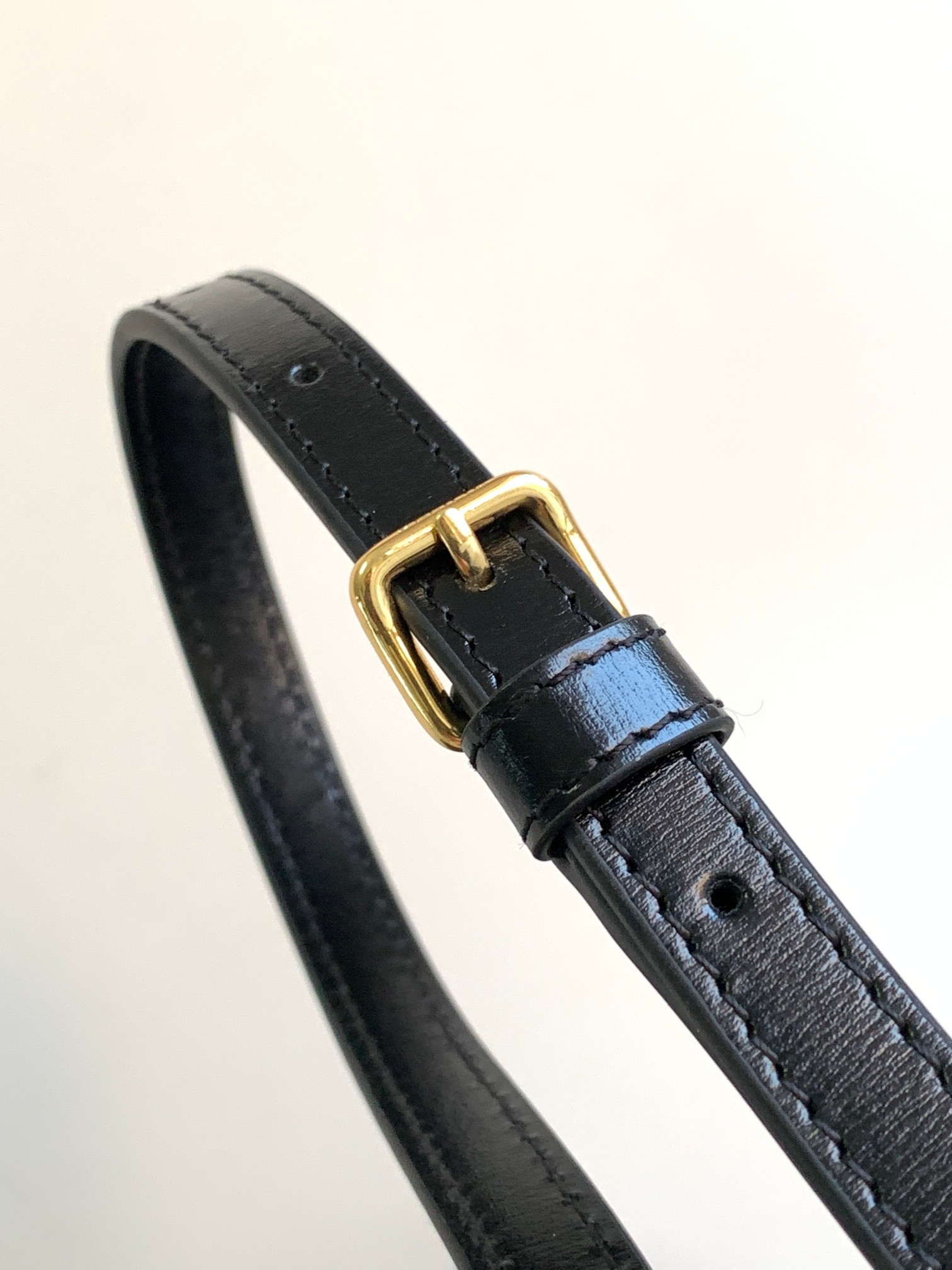 Ce**e medium tilly bag in shiny calfskin