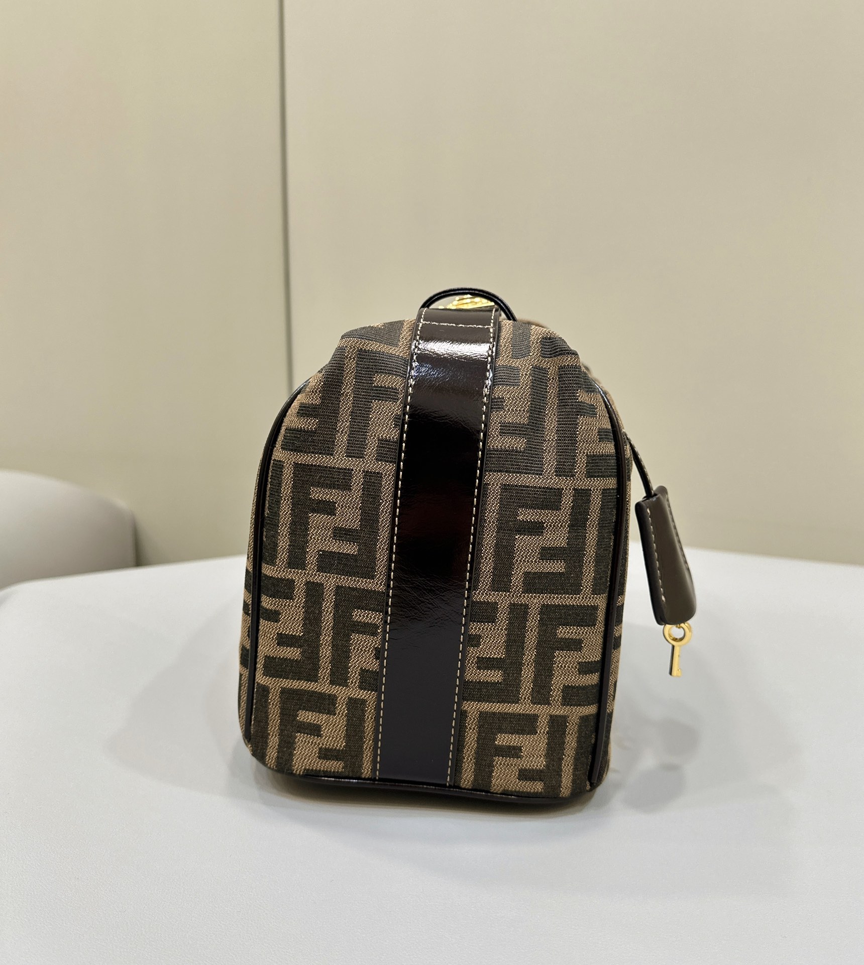 F**di zucca canvas vanity pouch