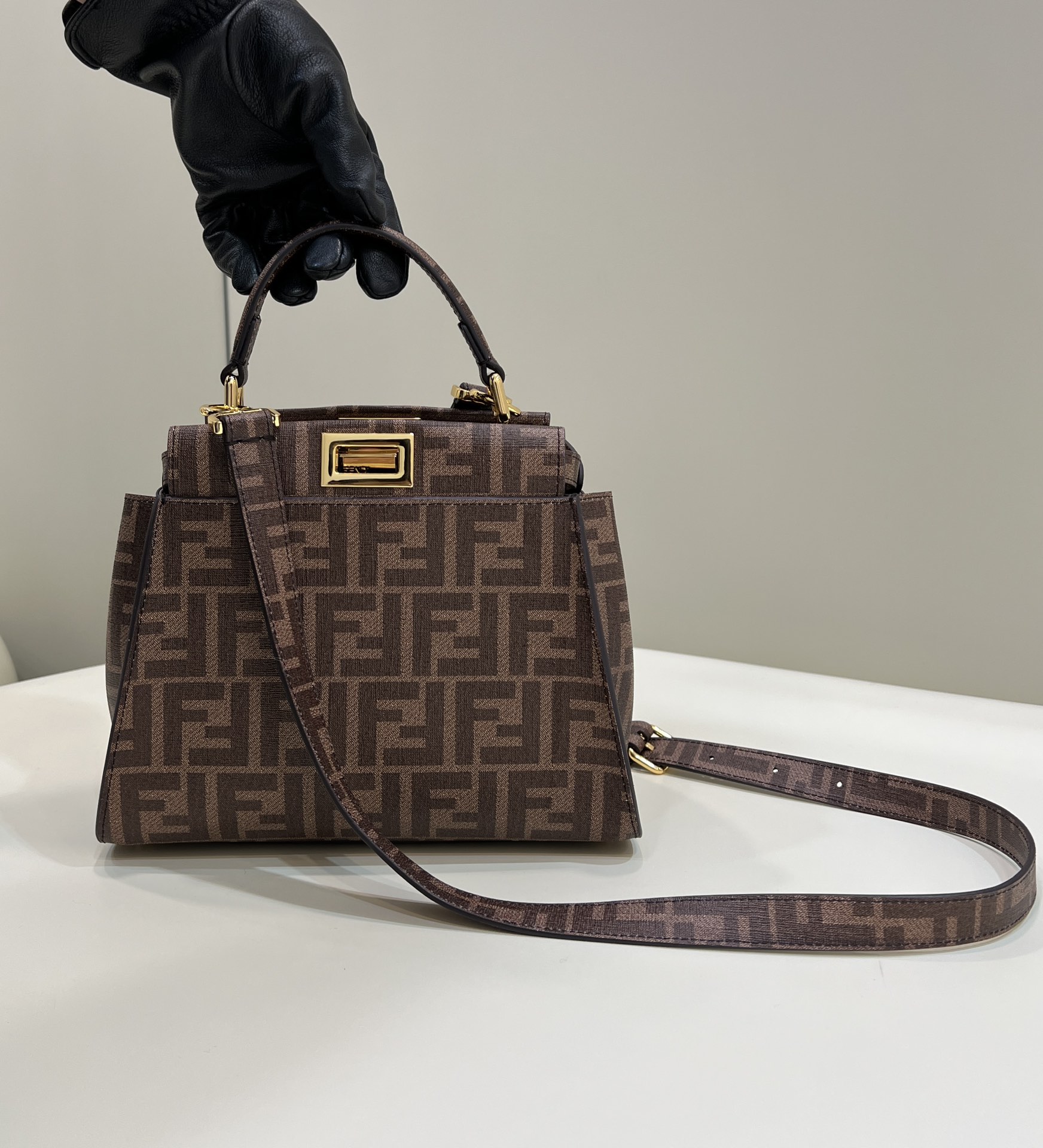 F**di peekaboo small handbag