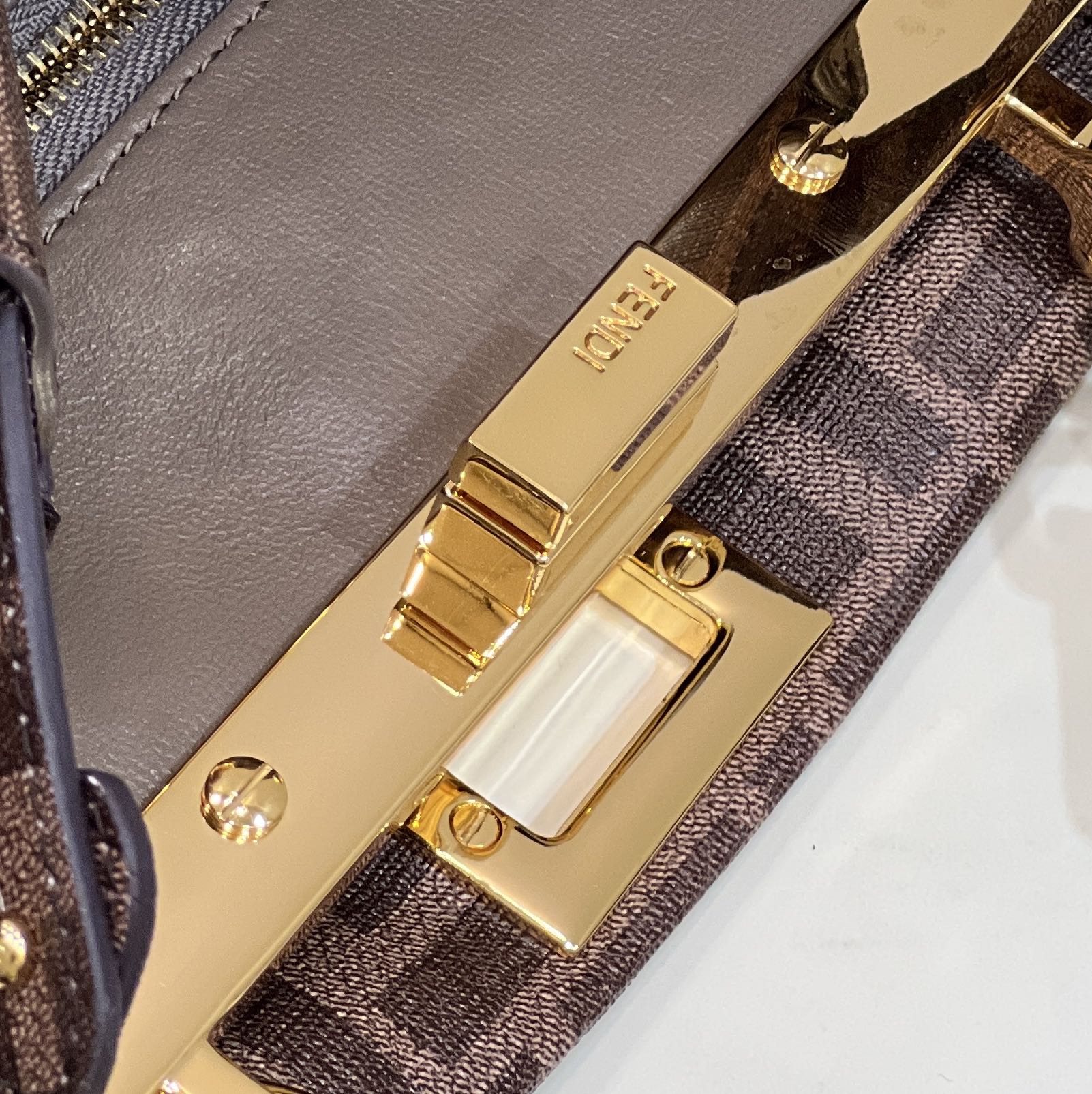 F**di peekaboo small handbag