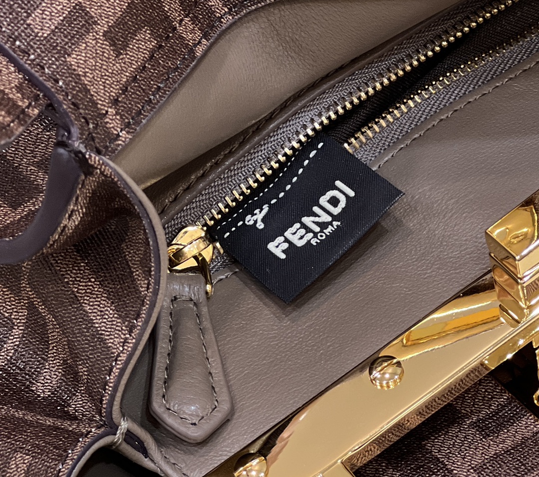 F**di peekaboo small handbag