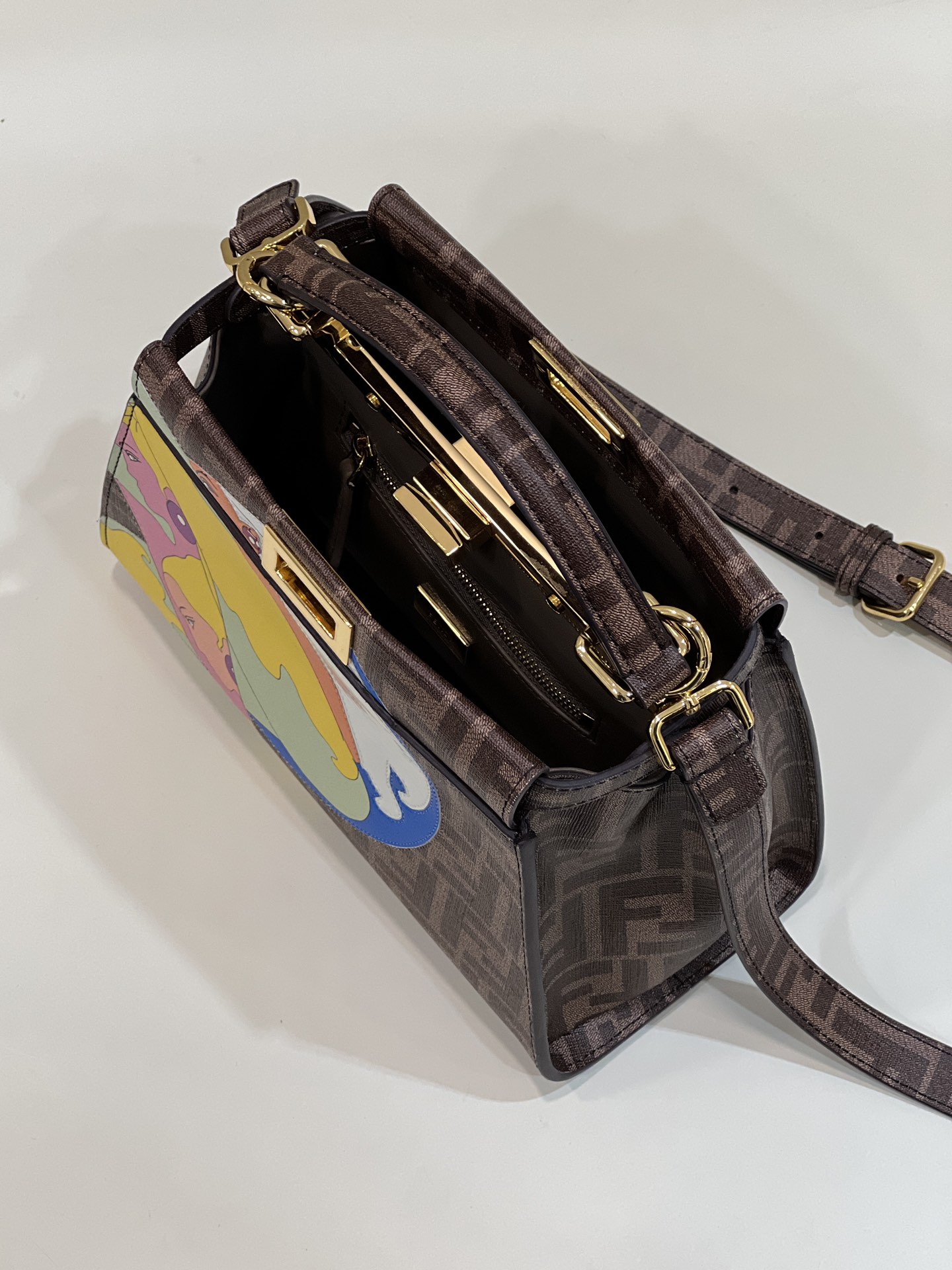 F**di peekaboo small handbag