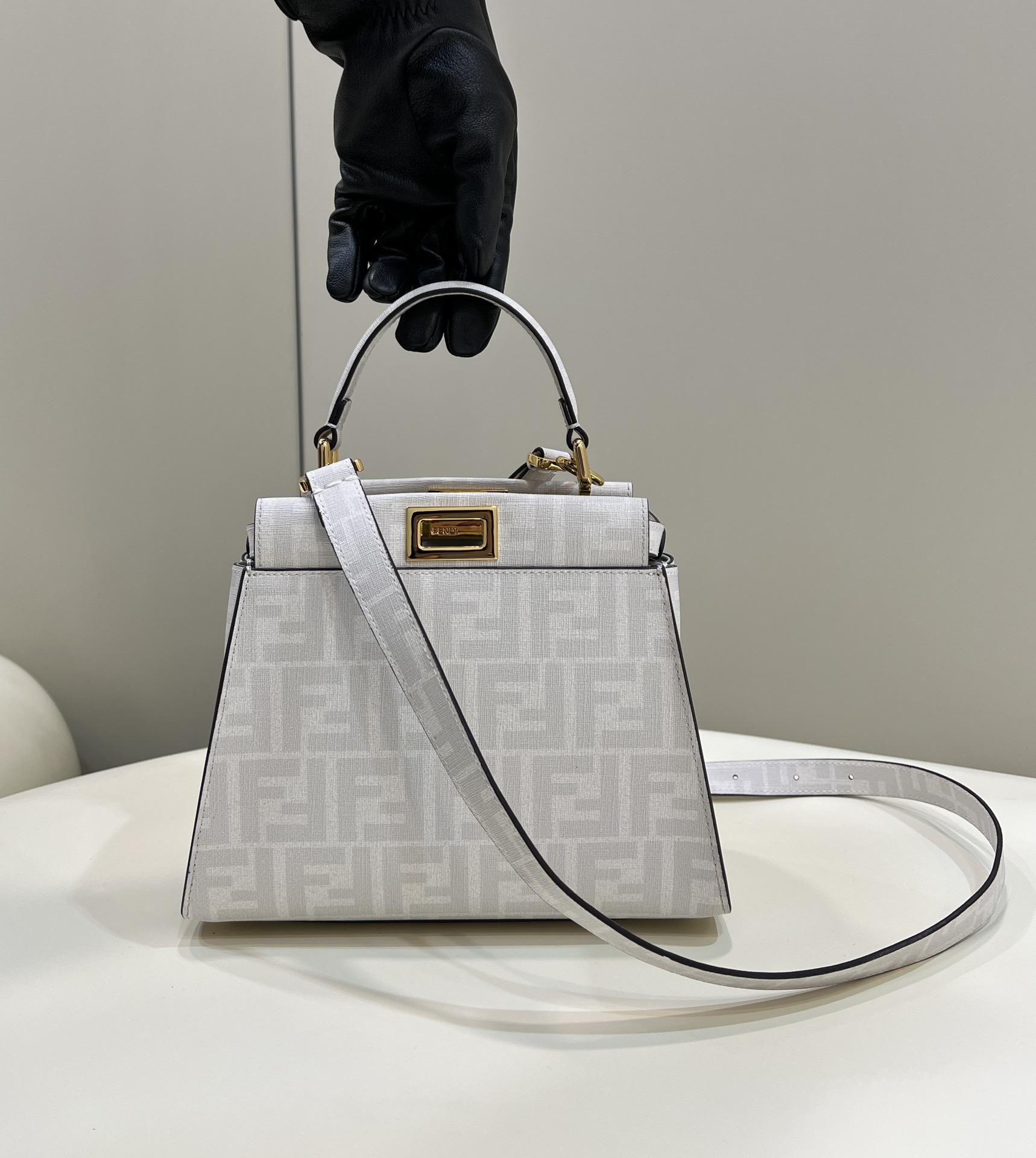 F**di peekaboo small handbag