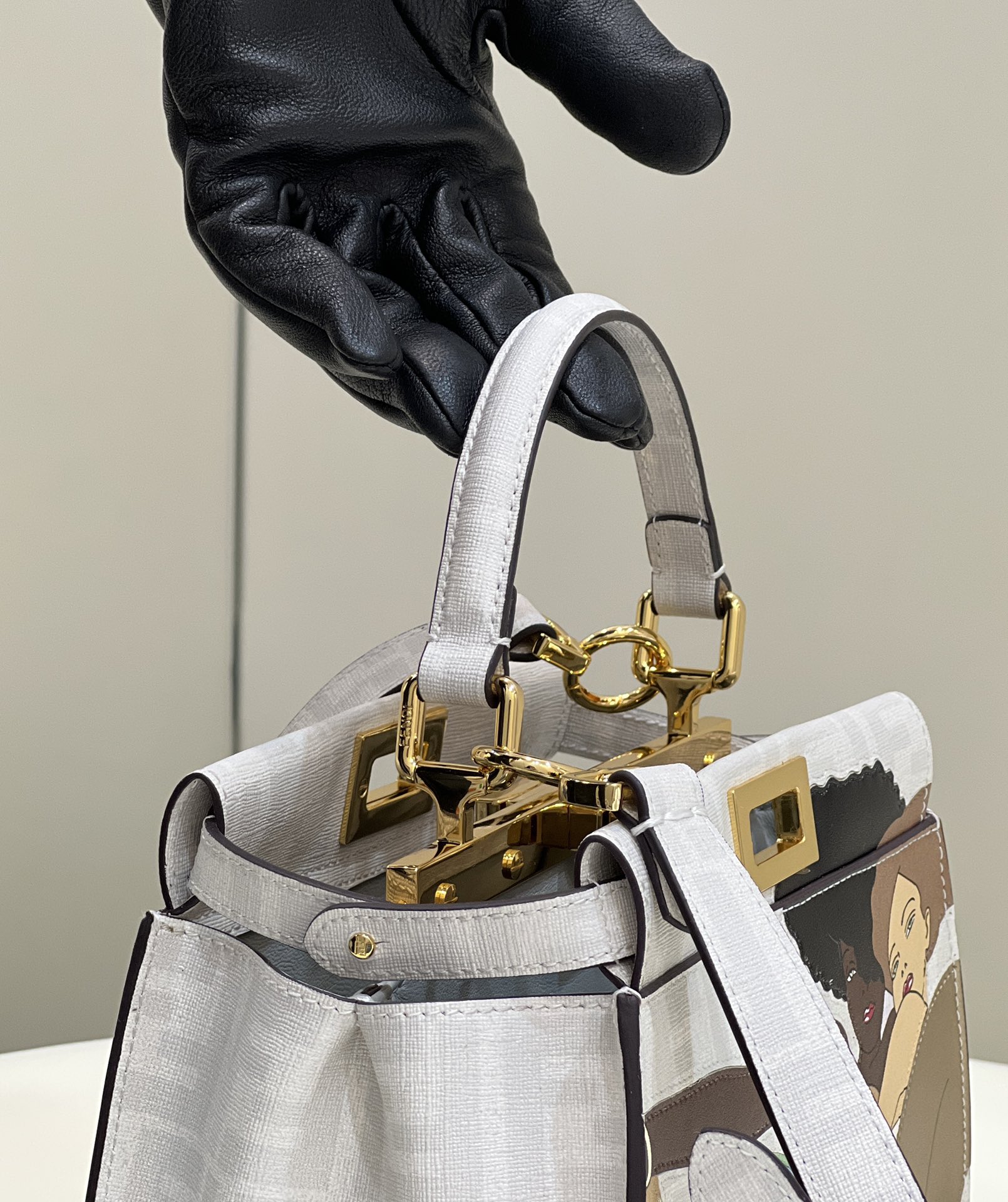 F**di peekaboo small handbag