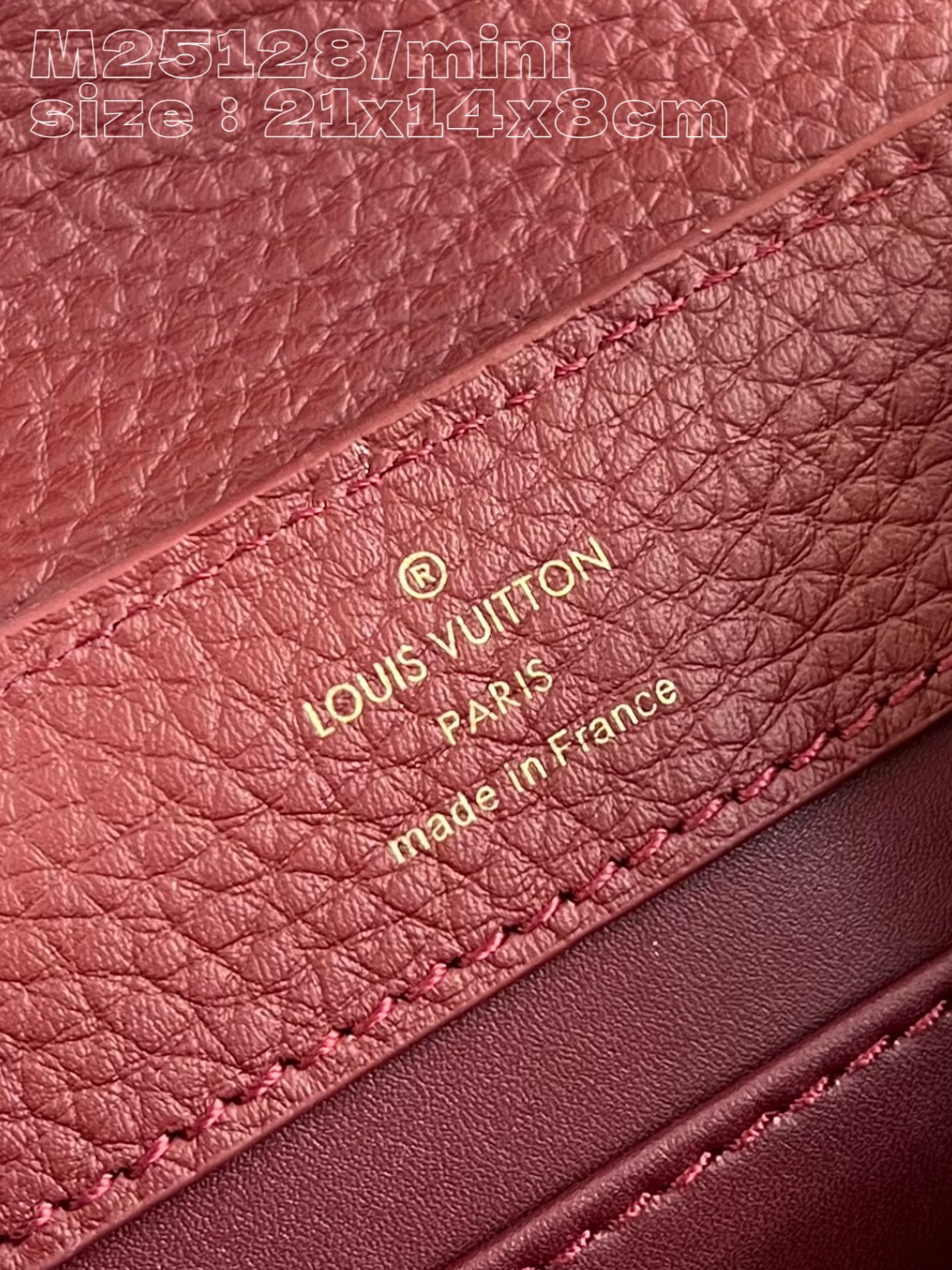 l**is V*t*n capucines mini handbag