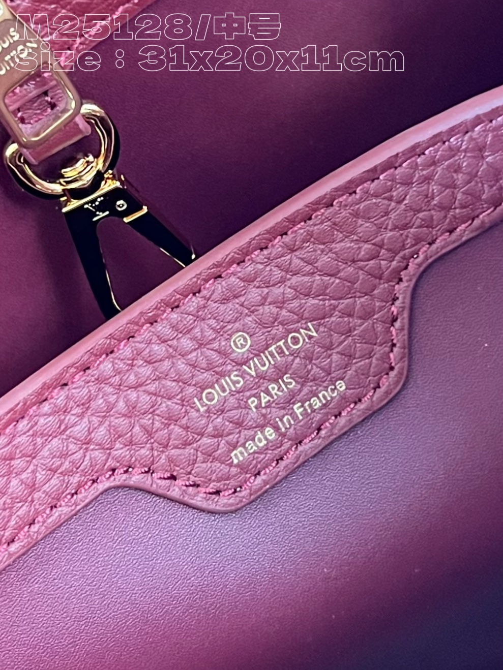 l**is V*t*n capucines medium handbag