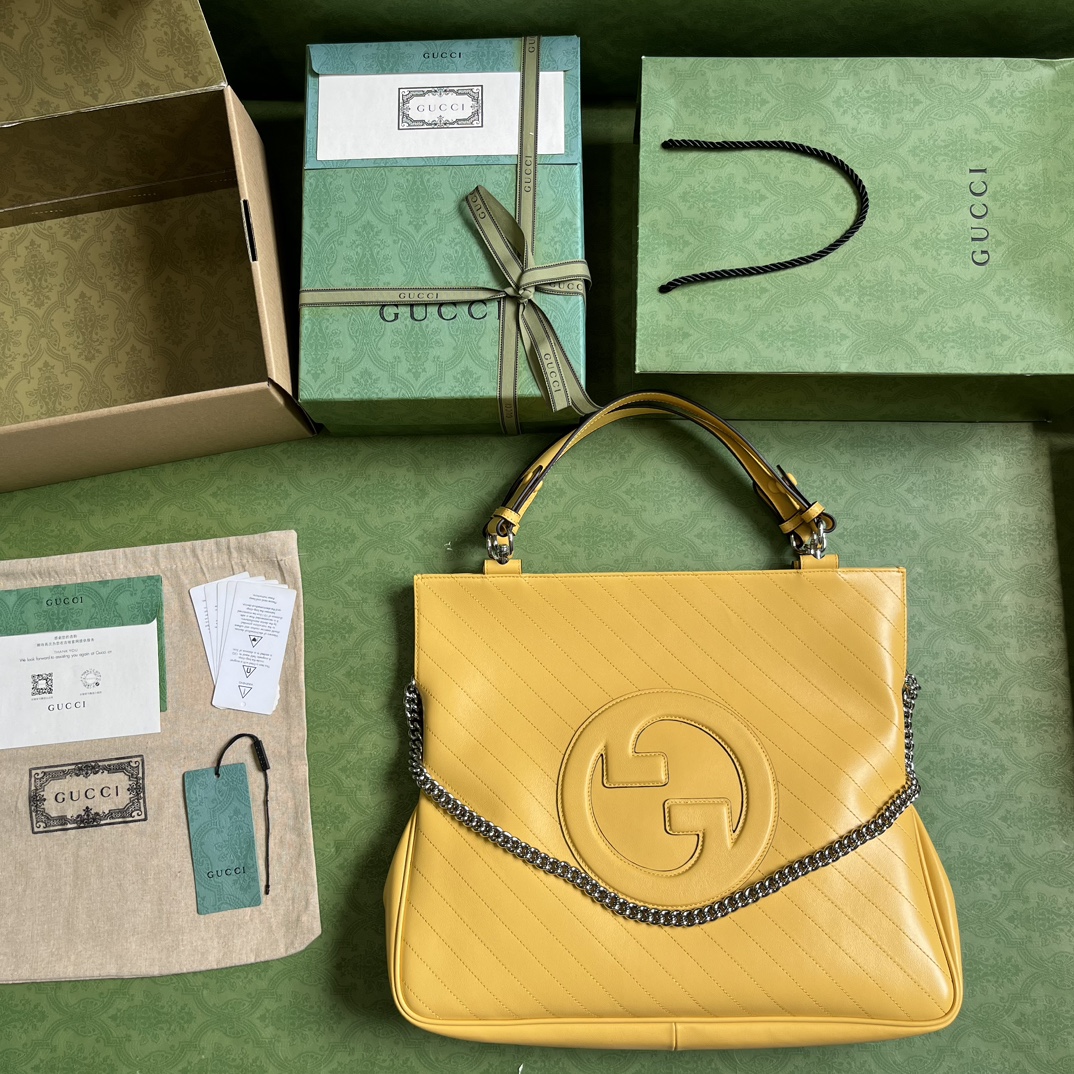 G*u*i blondie medium tote bag