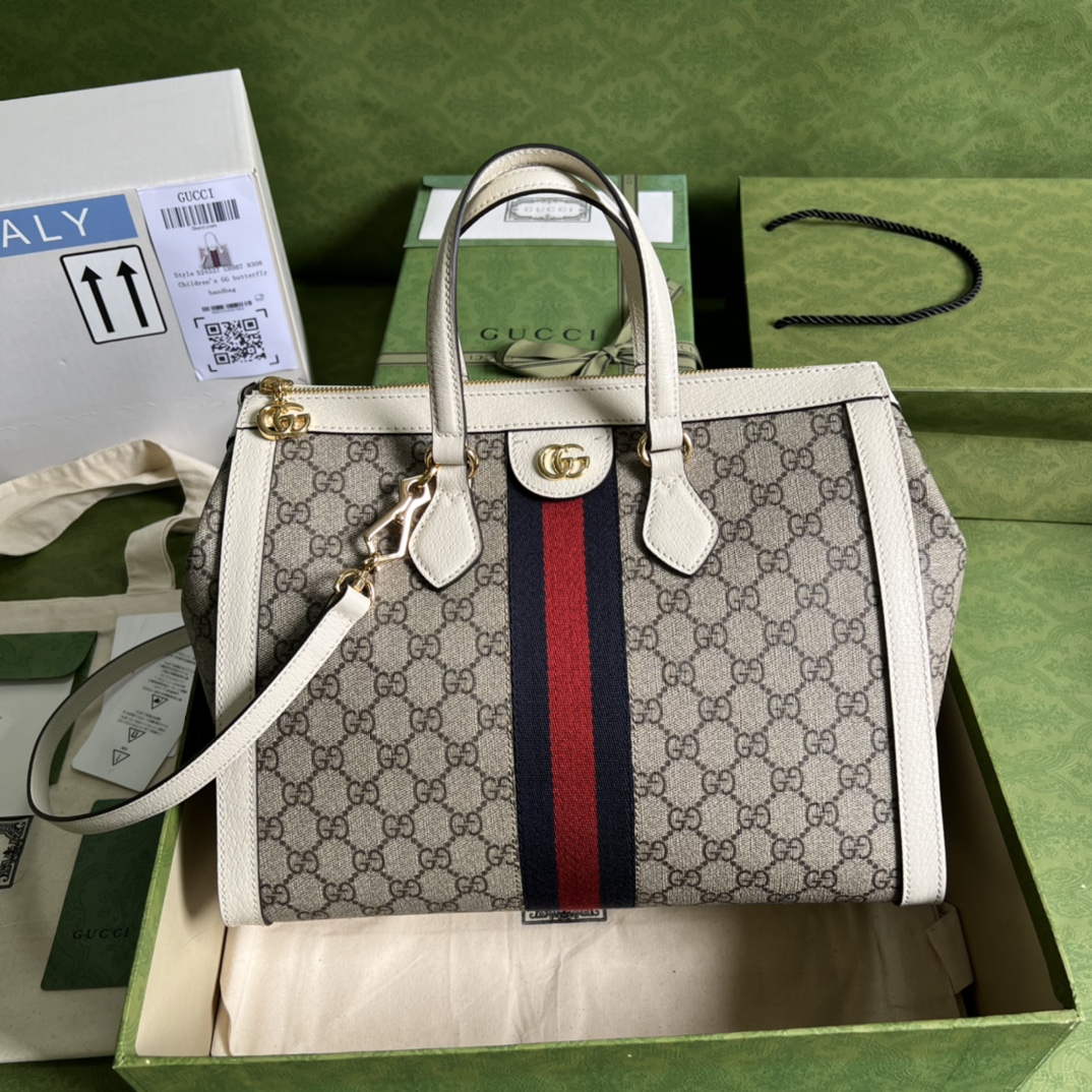G*u*i ophidia gg medium tote bag
