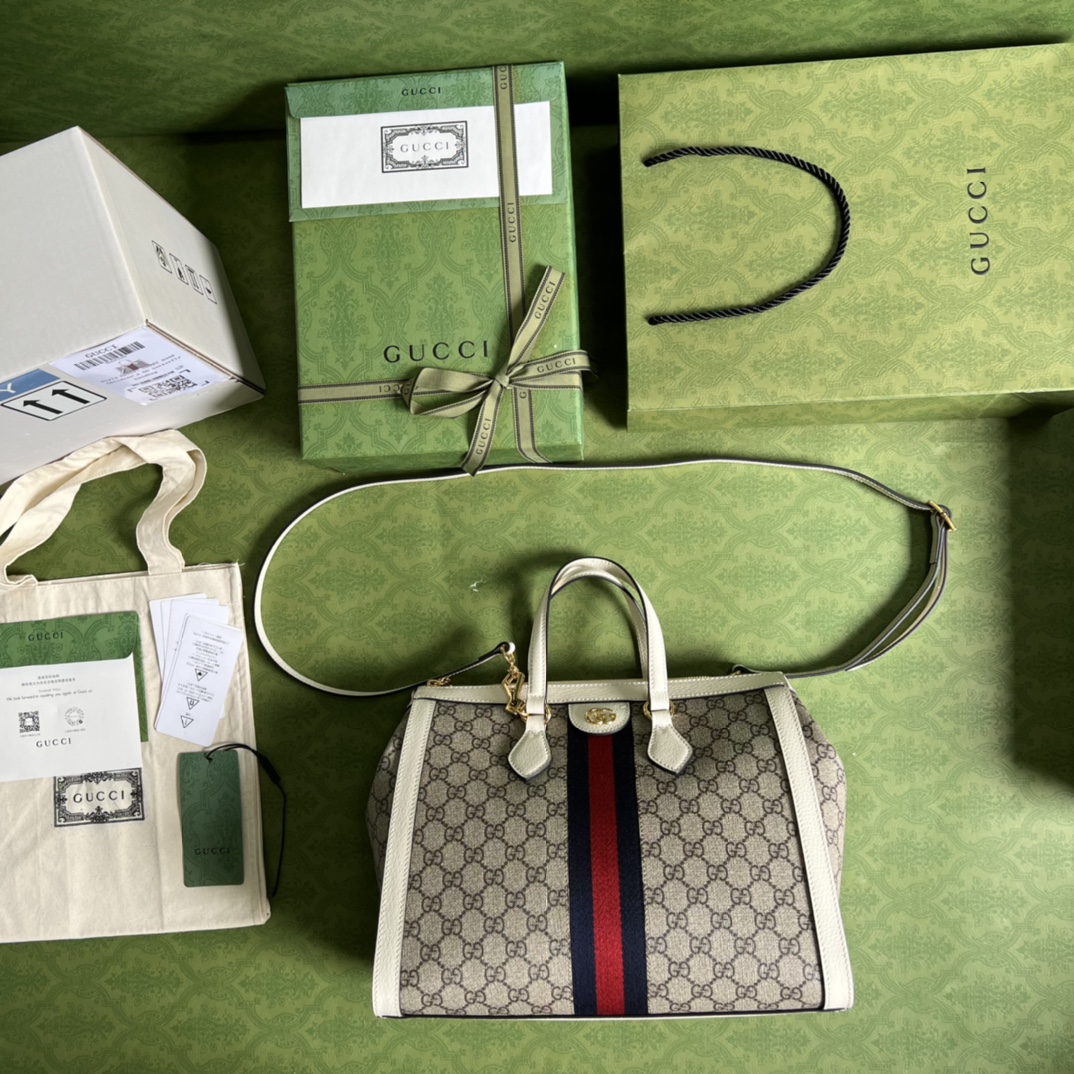 G*u*i ophidia gg medium tote bag