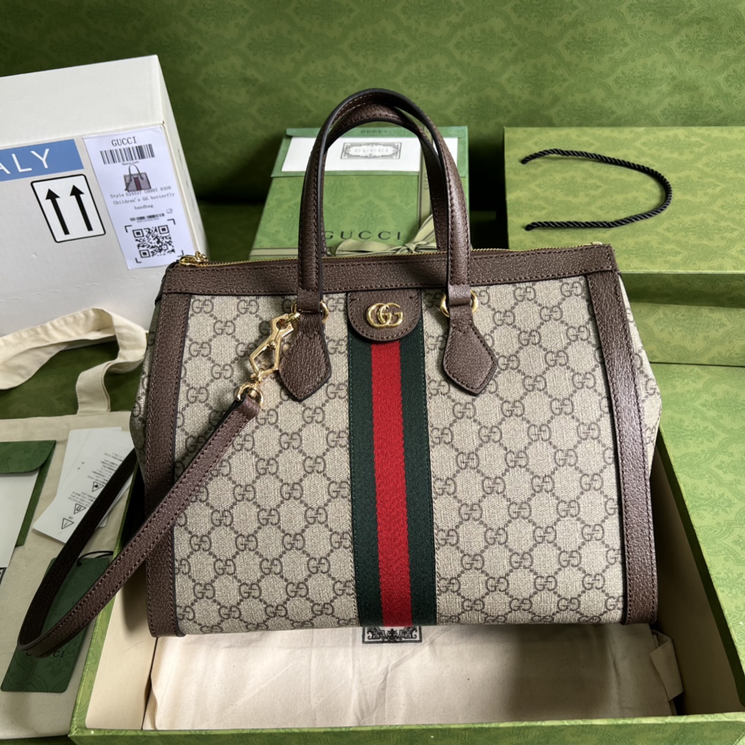 G*u*i ophidia gg medium tote bag