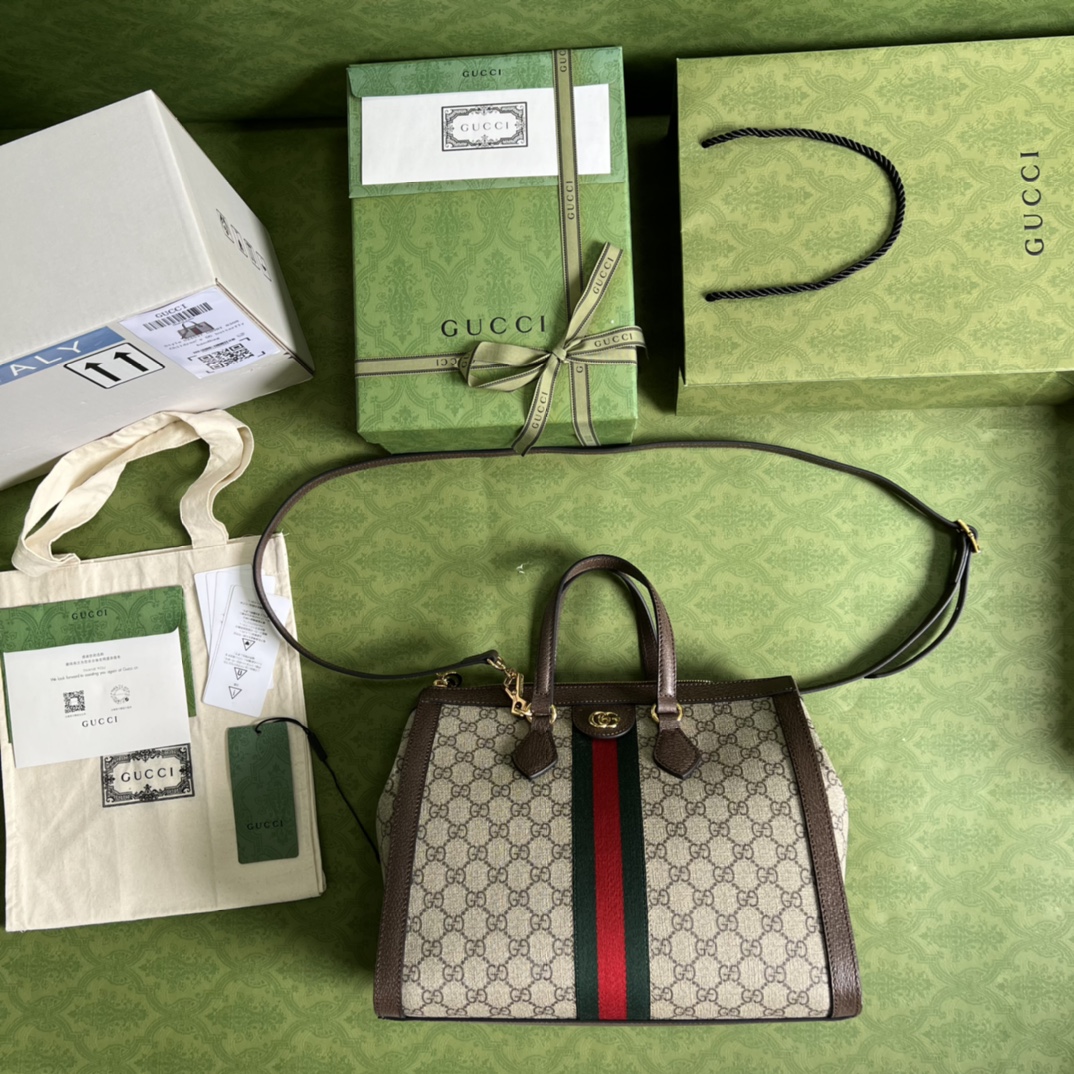 G*u*i ophidia gg medium tote bag