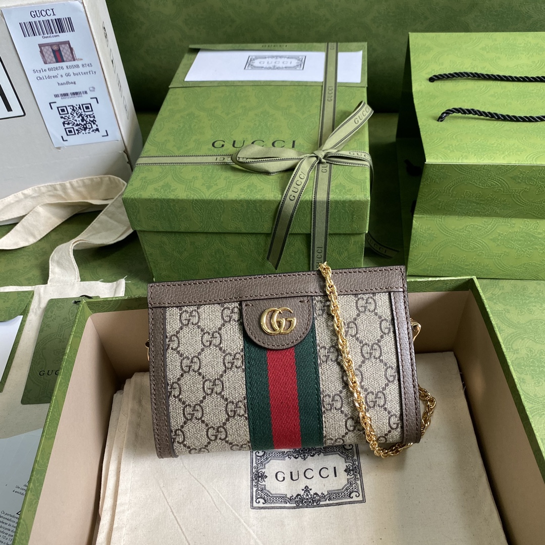 g*u*i ophidia mini shoulder bag in gg S*p*e canvas