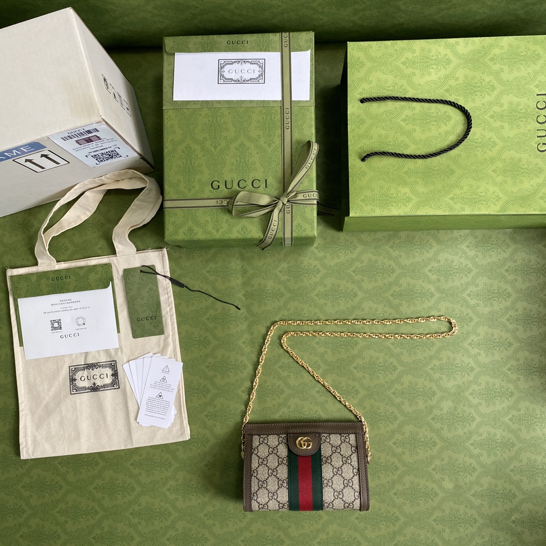g*u*i ophidia mini shoulder bag in gg S*p*e canvas