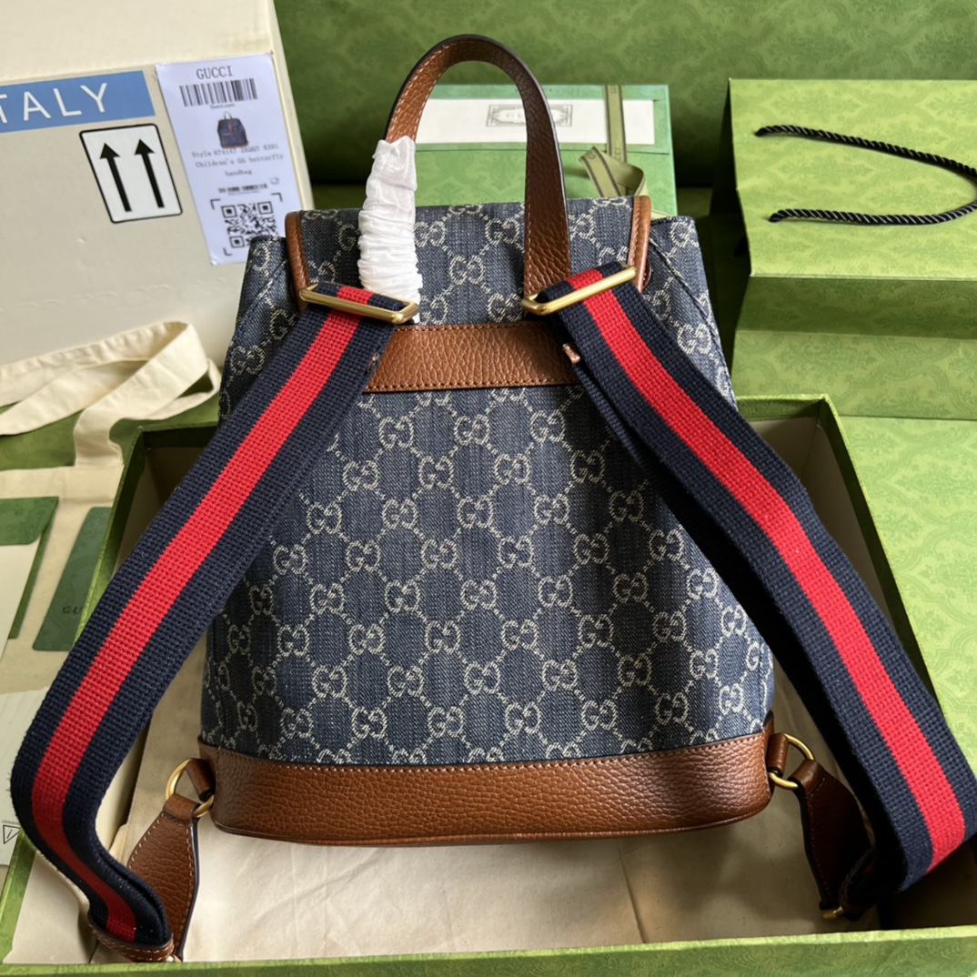 G*u*i backpack with interlocking g