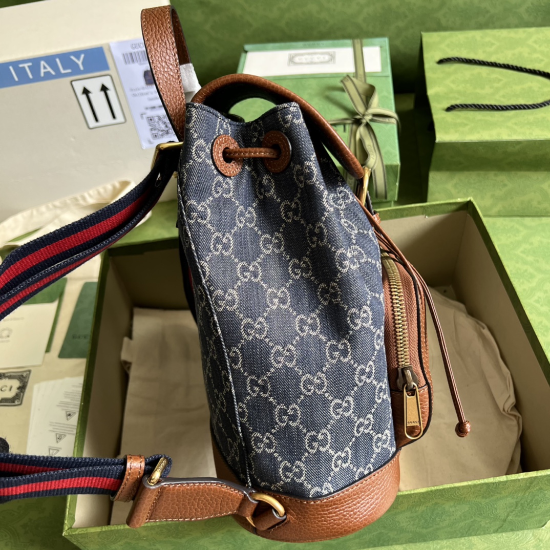 G*u*i backpack with interlocking g