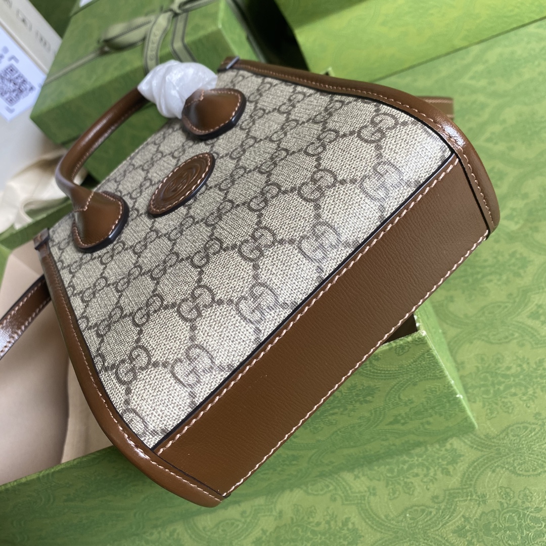 G*u*i mini tote bag with interlocking g