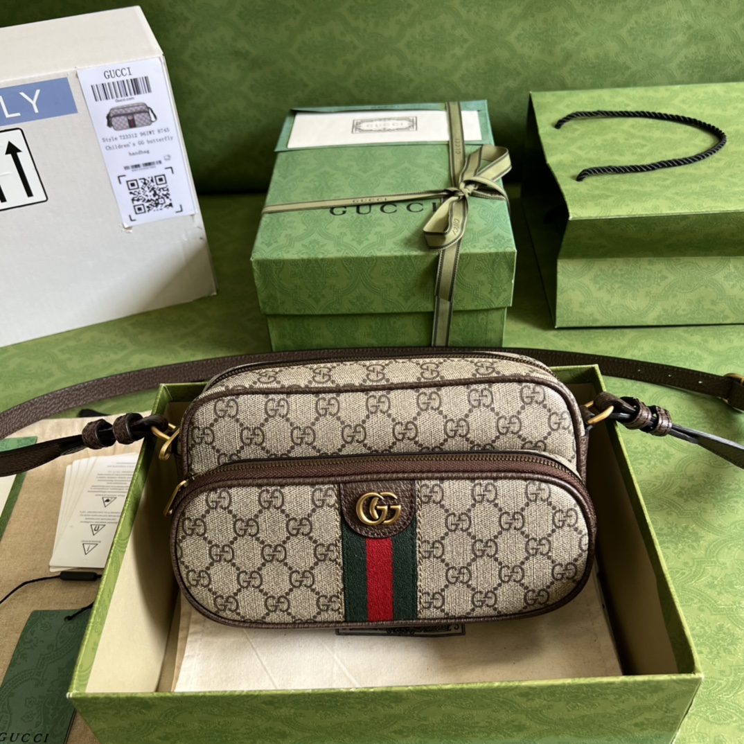 G*u*i ophidia small messenger bag