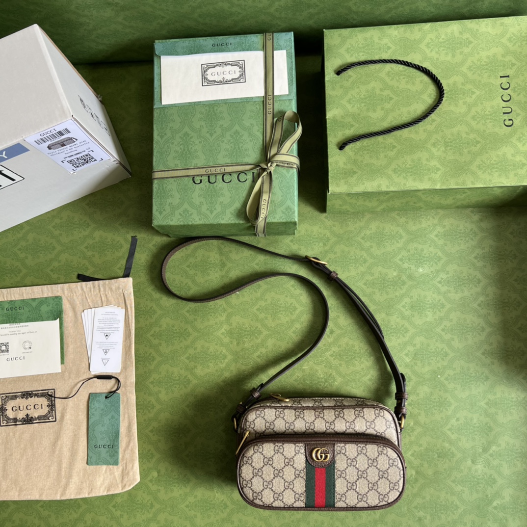 G*u*i ophidia small messenger bag