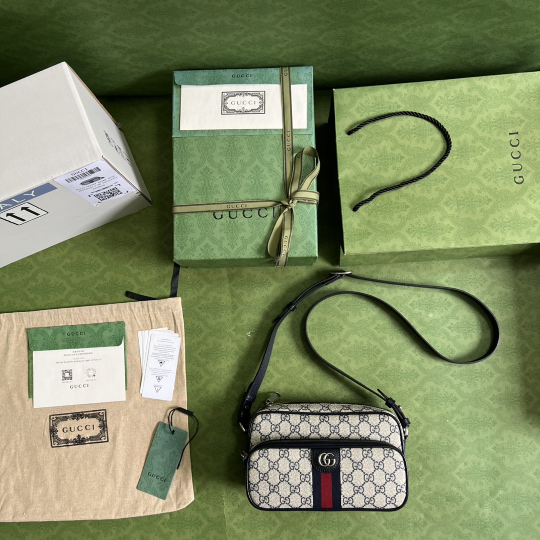G*u*i ophidia small messenger bag