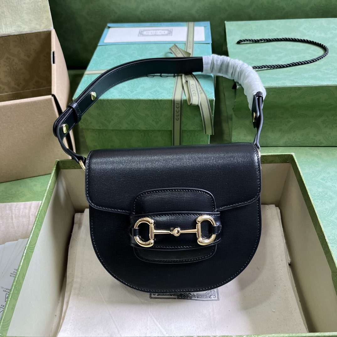 G*u*i horsebit 1955 mini rounded bag