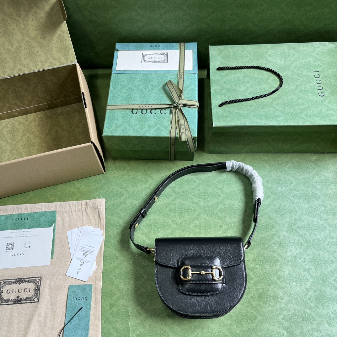 G*u*i horsebit 1955 mini rounded bag