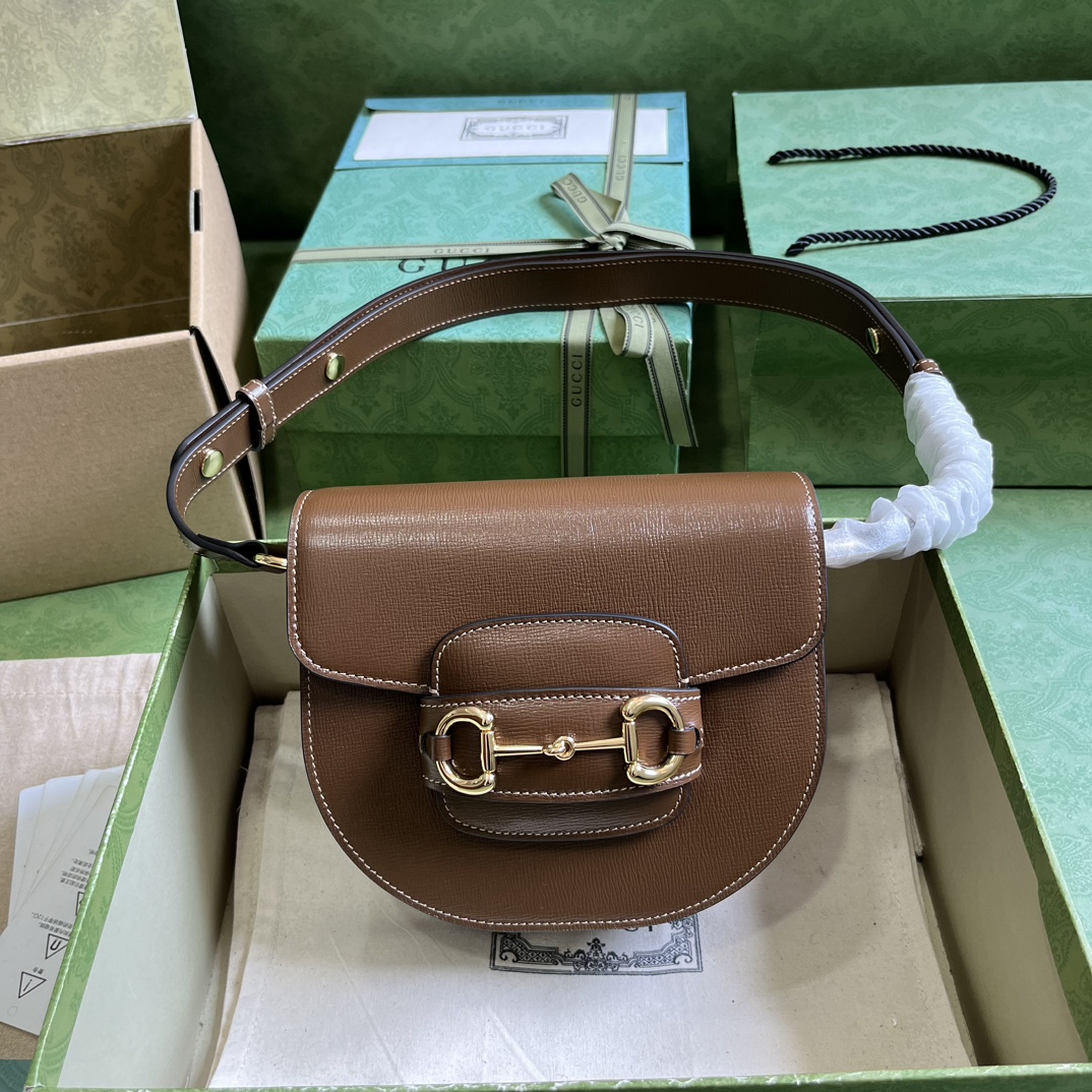 G*u*i horsebit 1955 mini rounded bag