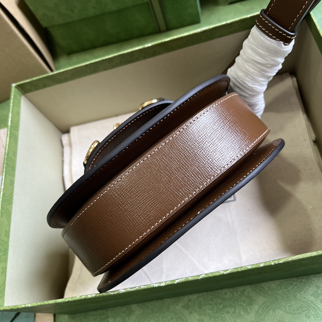 G*u*i horsebit 1955 mini rounded bag