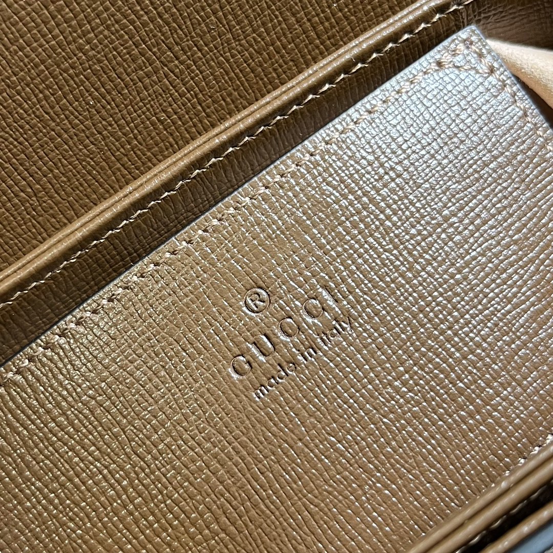 G*u*i horsebit 1955 mini rounded bag