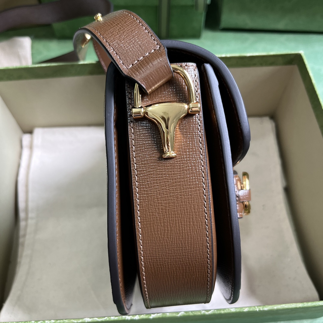 G*u*i horsebit 1955 mini rounded bag