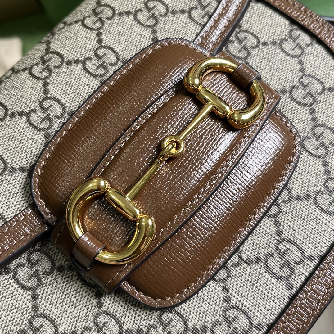 G*u*i horsebit 1955 mini rounded bag
