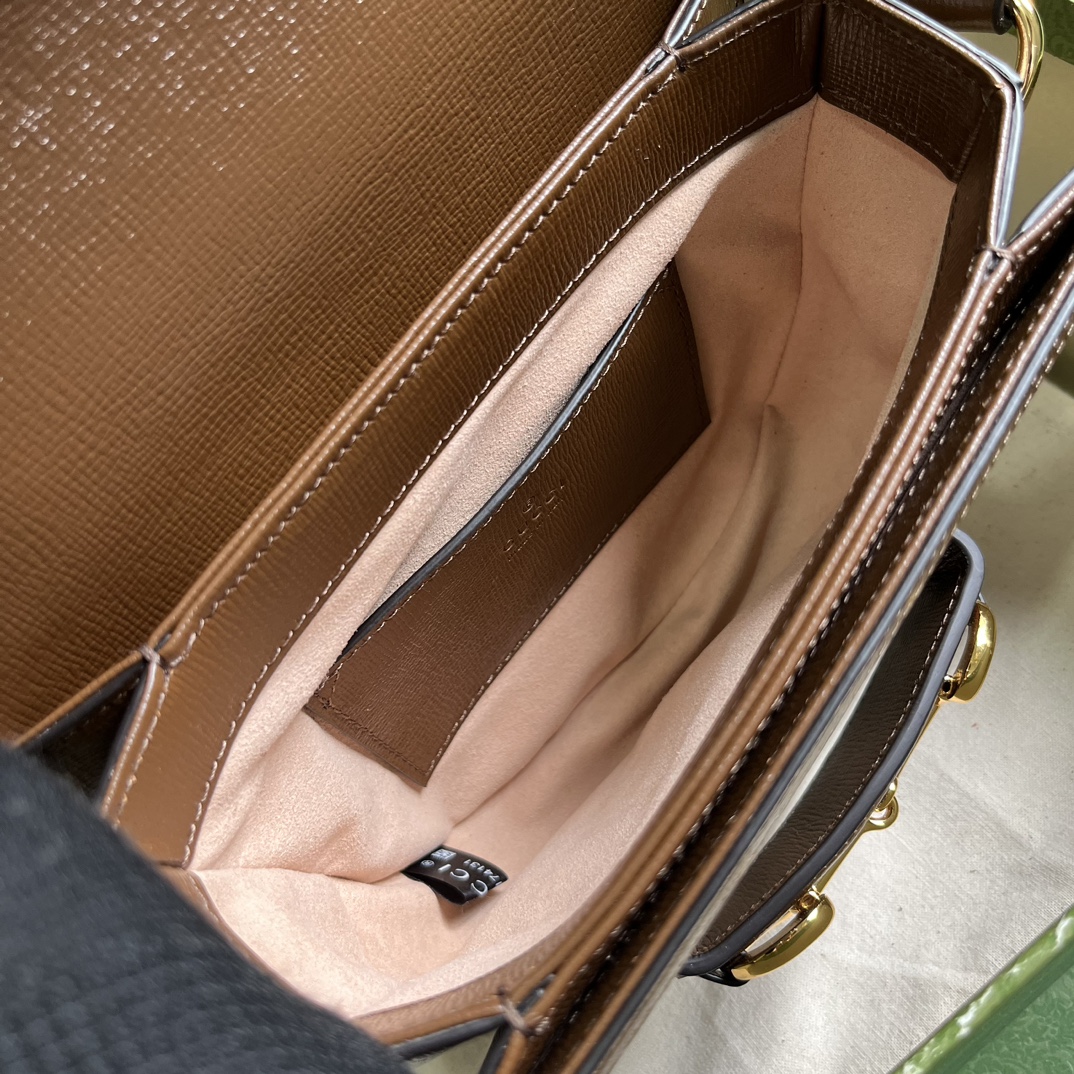 G*u*i horsebit 1955 mini rounded bag